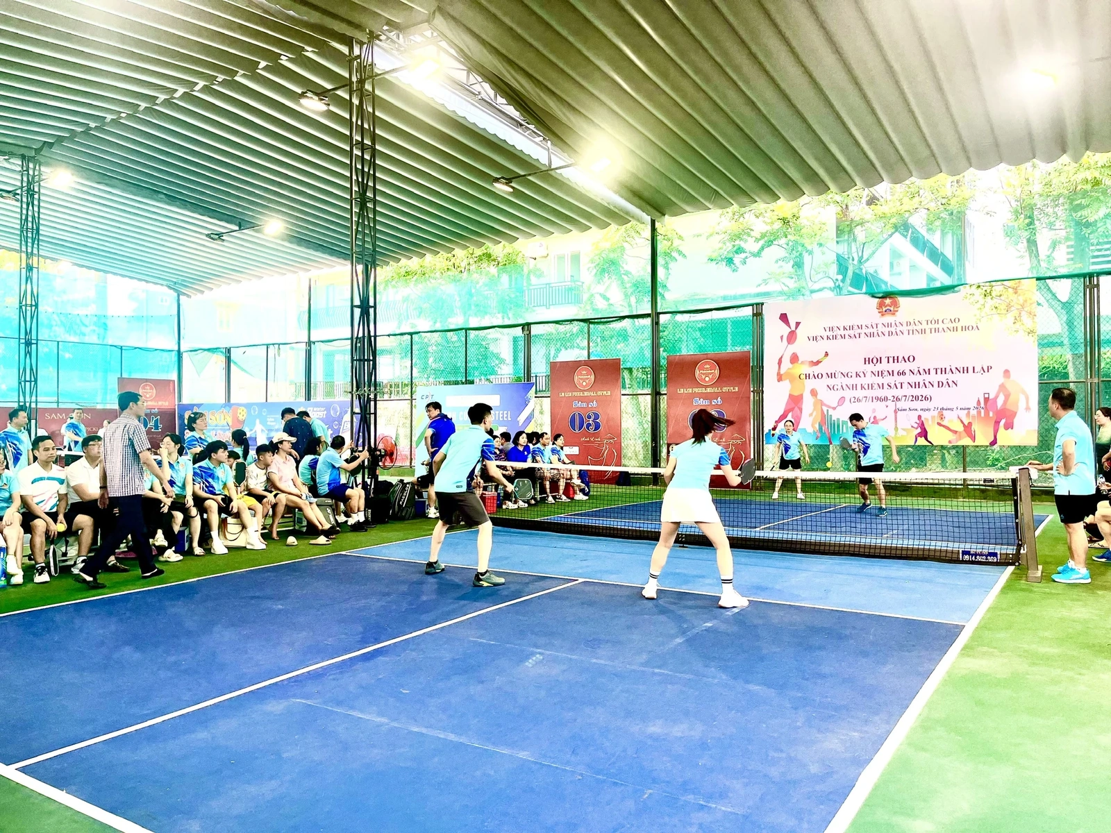 Hội thao chào mừng kỷ niệm 66 năm thành lập Ngành Kiểm sát Nhân dân