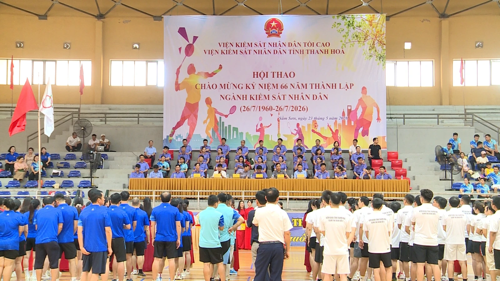 Hội thao chào mừng kỷ niệm 66 năm thành lập Ngành Kiểm sát Nhân dân
