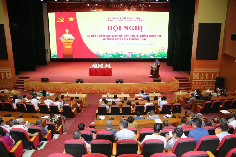 Phường Hạc Thành sơ kết 1 năm thực hiện chính quyền địa phương 2 cấp