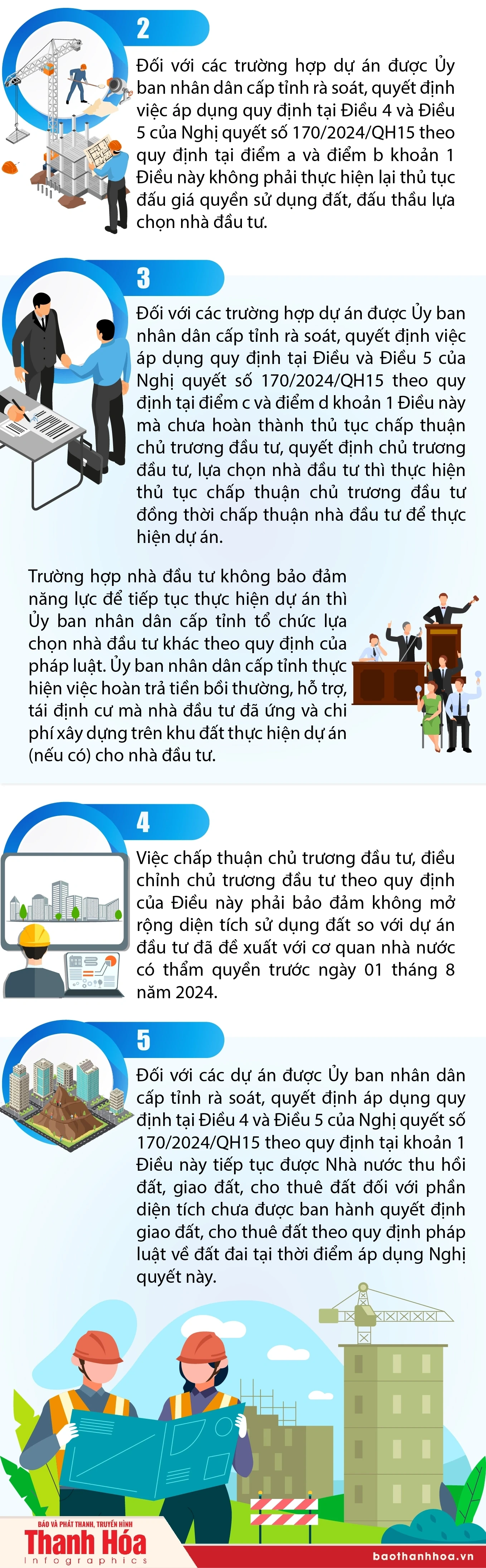 Cơ chế, chính sách đặc thù xử lý các vi phạm pháp luật về đất đai: Các dự án được giao đất, cho thuê đất tiếp tục triển khai
