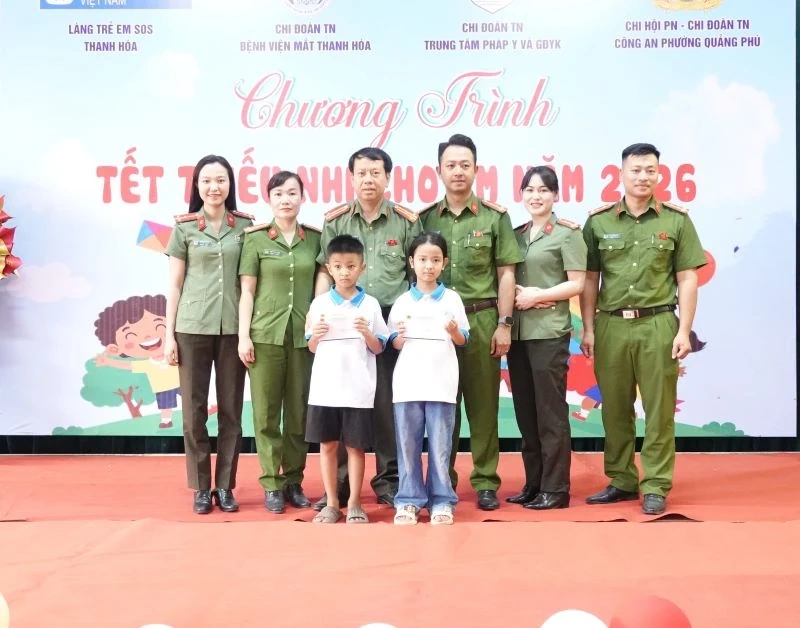 Tết thiếu nhi ở Làng Trẻ em SOS Thanh Hóa