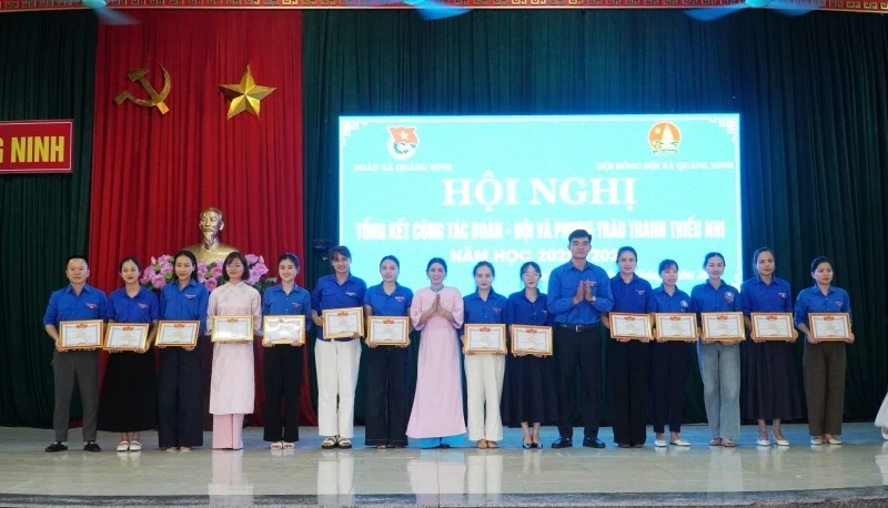 Tuổi trẻ xã Quảng Ninh phát huy sức trẻ, cống hiến tài năng