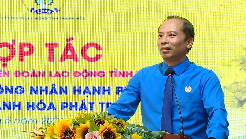 Liên đoàn Lao động và Hiệp hội Doanh nhân nữ tỉnh Thanh Hóa ký kết chương trình phối hợp