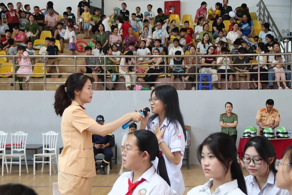 Tuyên truyền phòng, chống tai nạn đuối nước và Luật Trật tự, an toàn giao thông đường bộ 