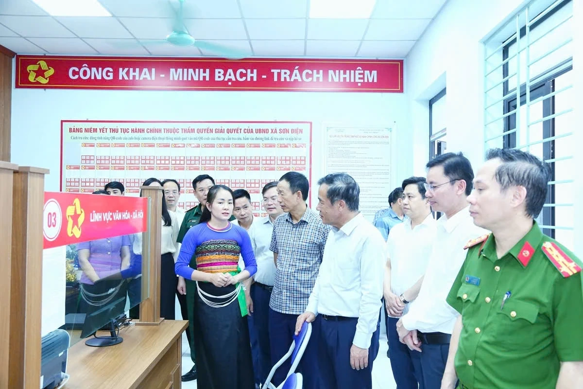 Bí thư Tỉnh ủy Lê Đức Thái thăm, làm việc tại 5 xã miền núi