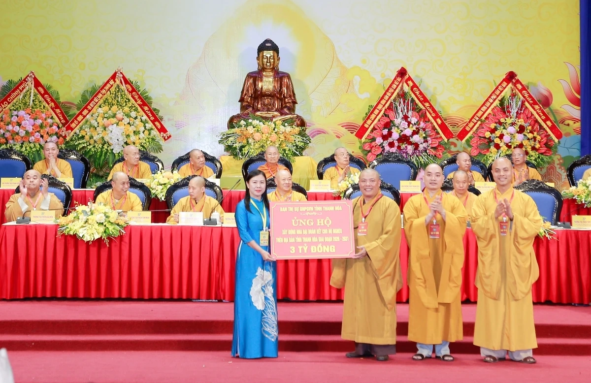 Giáo hội Phật giáo Việt Nam tỉnh Thanh Hóa phát huy truyền thống đoàn kết, đồng hành cùng sự phát triển của quê hương