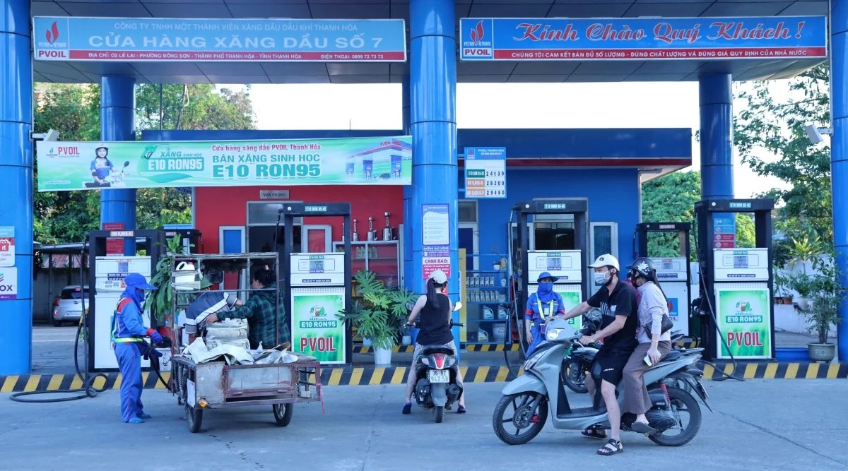 Ghi nhận ngày đầu xăng E10 bán đại trà trên địa bàn tỉnh Thanh Hóa