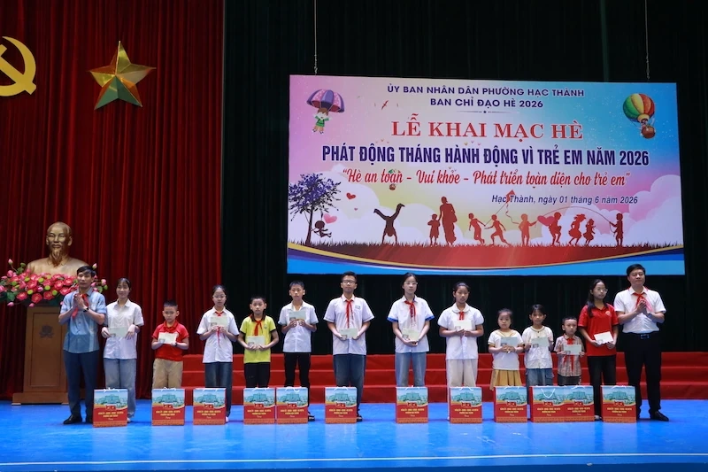 Hè an toàn, vui khỏe, phát triển toàn diện cho trẻ em