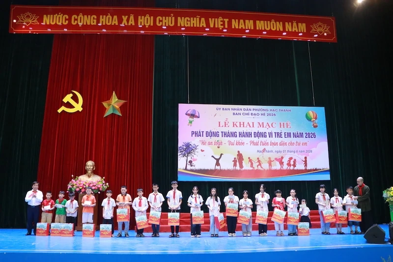 Hè an toàn, vui khỏe, phát triển toàn diện cho trẻ em