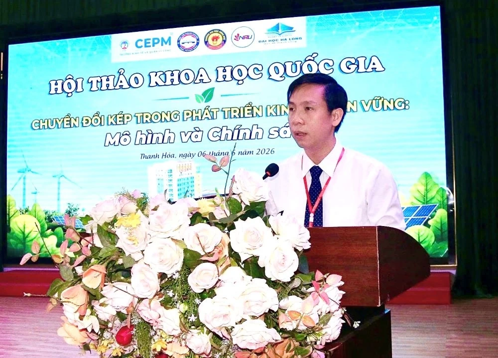 Hội thảo khoa học quốc gia về chuyển đổi kép trong phát triển kinh tế bền vững