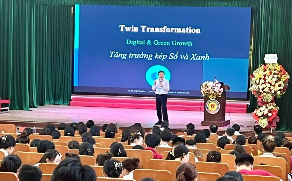 Hội thảo khoa học quốc gia về chuyển đổi kép trong phát triển kinh tế bền vững