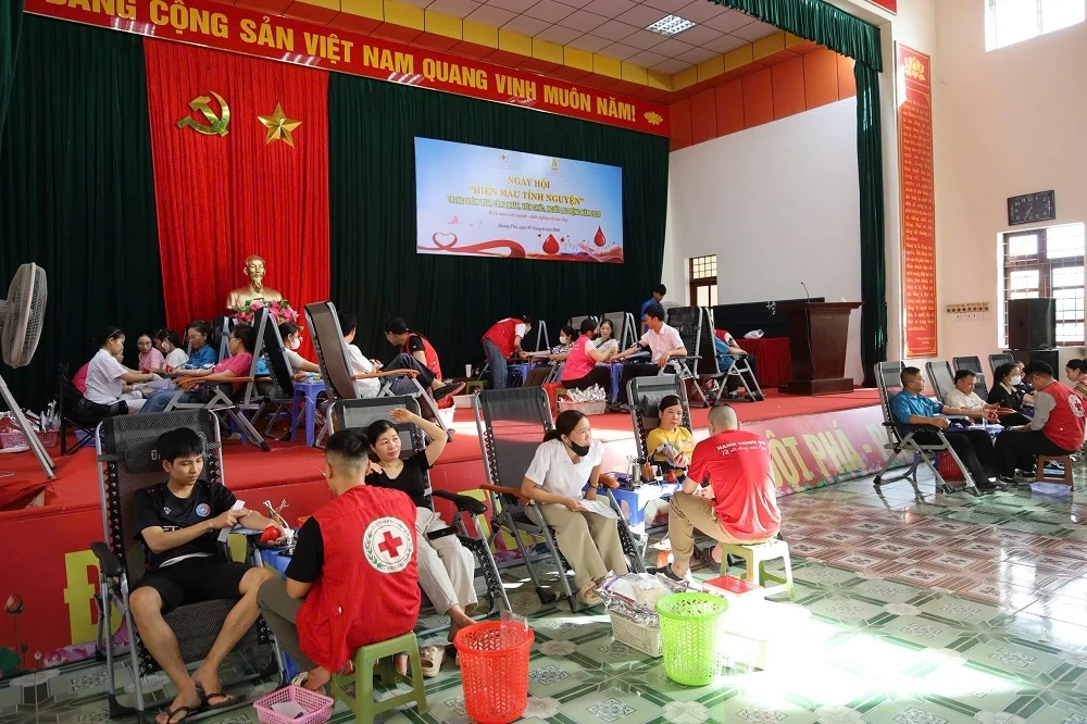 Phường Quảng Phú tổ chức hiến máu tình nguyện đợt 1 năm 2026