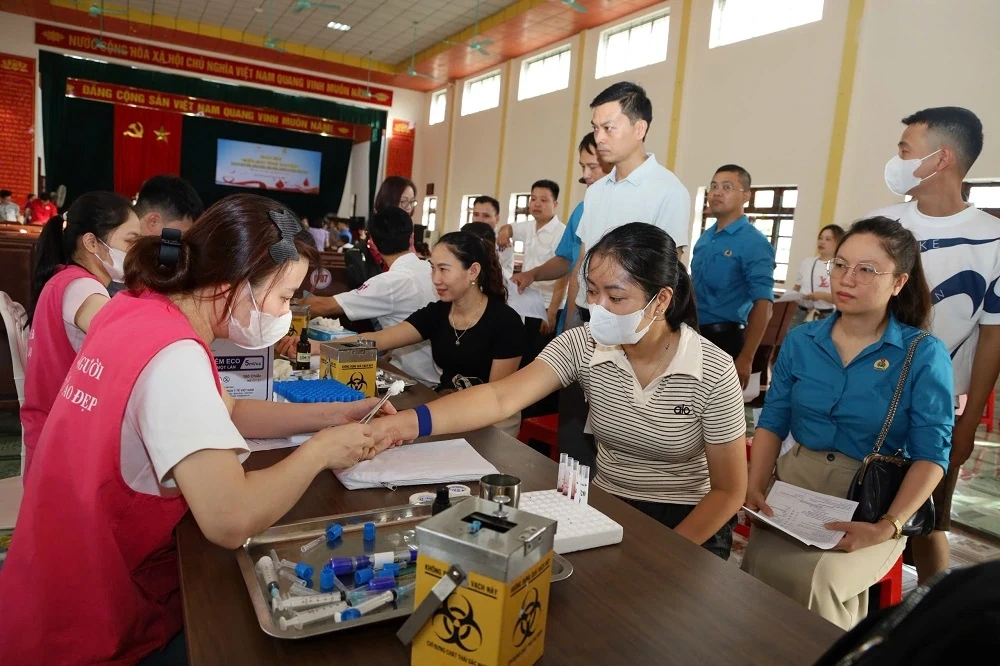 Phường Quảng Phú tổ chức hiến máu tình nguyện đợt 1 năm 2026