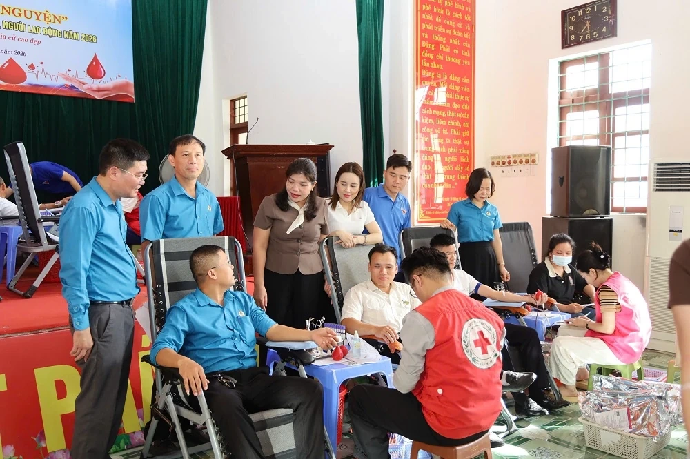 Phường Quảng Phú tổ chức hiến máu tình nguyện đợt 1 năm 2026