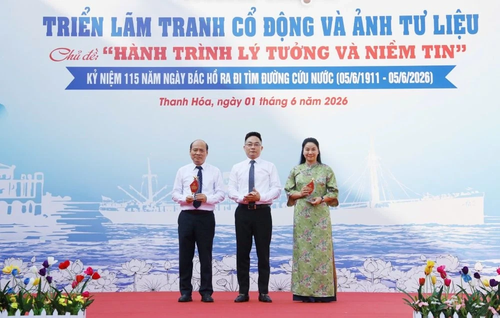 Triển lãm “Hành trình lý tưởng và niềm tin” lan tỏa giá trị tư tưởng Hồ Chí Minh