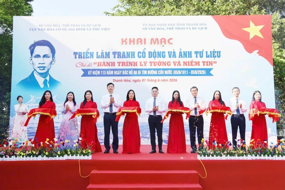 Triển lãm “Hành trình lý tưởng và niềm tin” lan tỏa giá trị tư tưởng Hồ Chí Minh