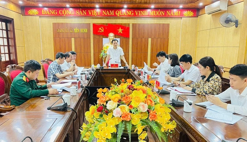 Yên Định đưa nghị quyết vào cuộc sống bằng hành động cụ thể
