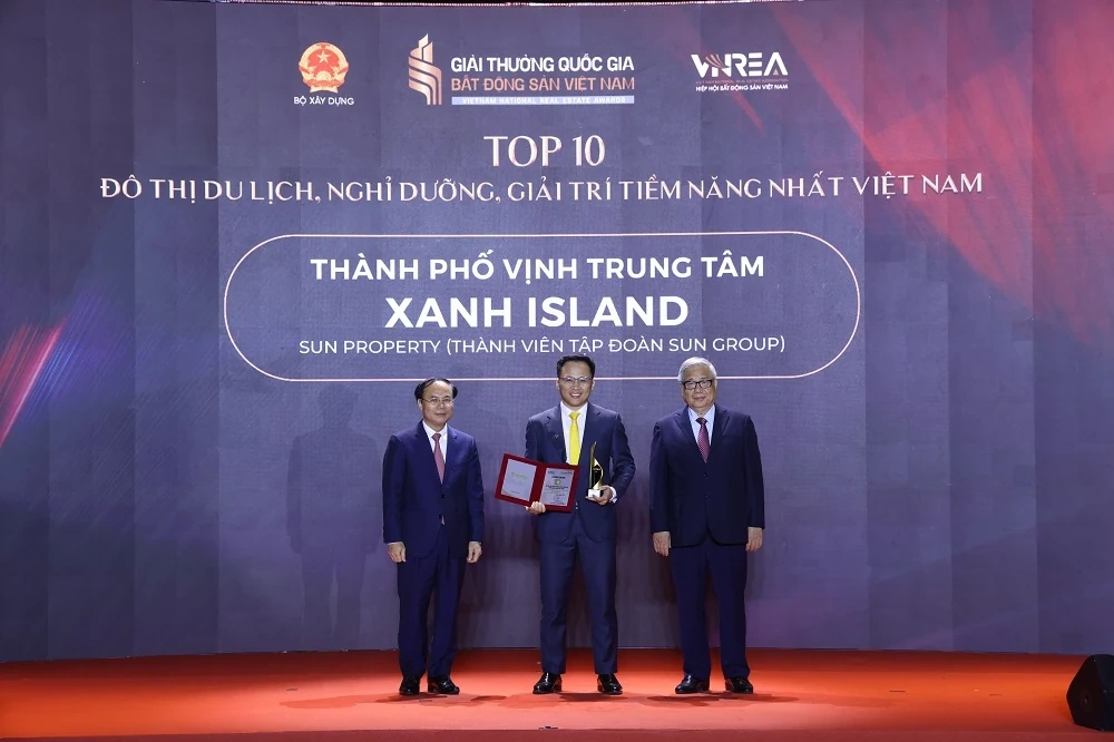 Sun Property “chiến thắng” 4 hạng mục quan trọng tại Giải thưởng Quốc gia Bất động sản Việt Nam 2026