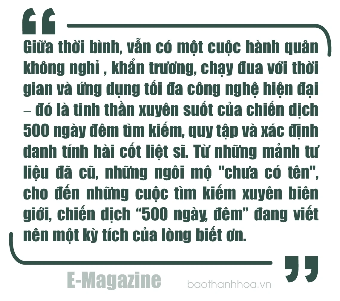 [E-Magazine] 500 ngày đêm thắp sáng hành trình tri ân