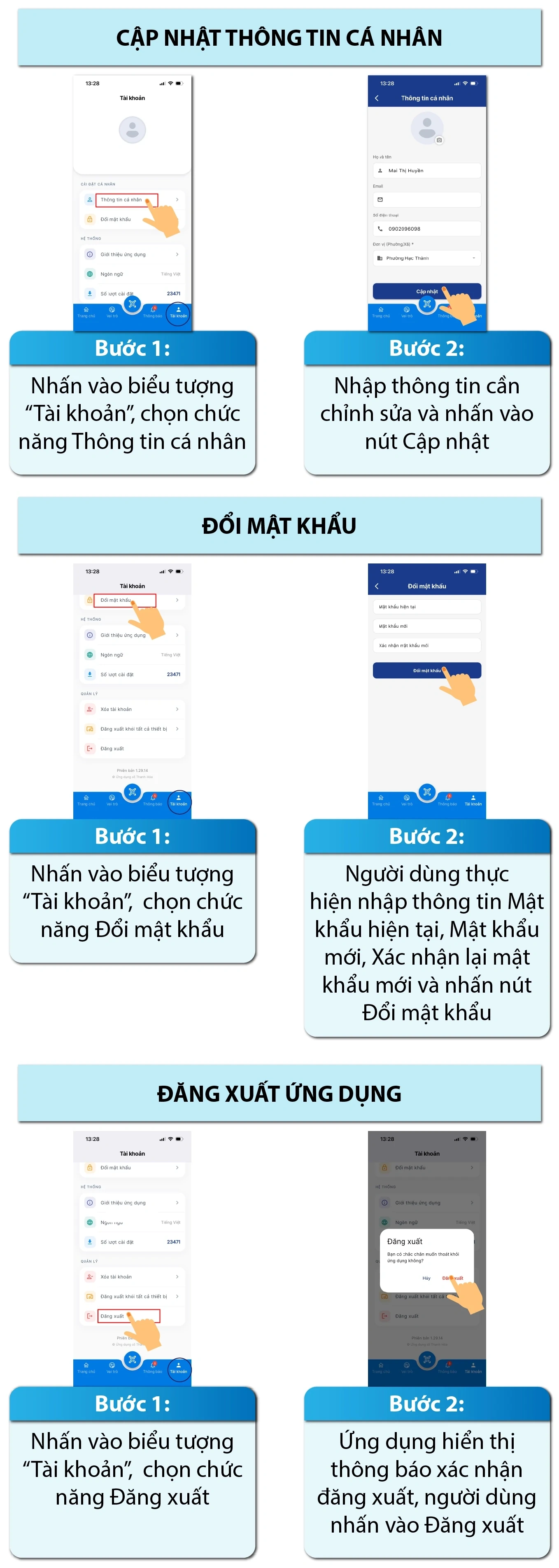 Hướng dẫn đường đi cho thí sinh tham dự kỳ thi vào lớp 10 THPT tại Thanh Hóa trên ứng dụng số Thanh Hóa