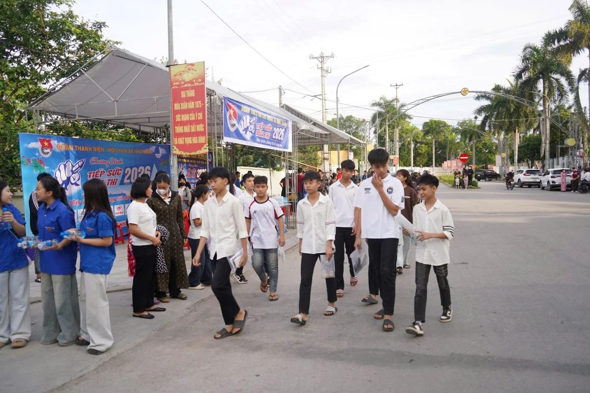Hơn 51.100 thí sinh Thanh Hóa bước vào ngày thi đầu tiên Kỳ thi tuyển sinh vào lớp 10