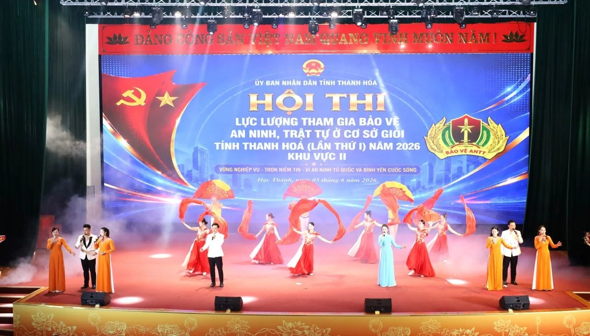 7 đội so tài tại Hội thi Lực lượng tham gia bảo vệ an ninh, trật tự ở cơ sở giỏi
