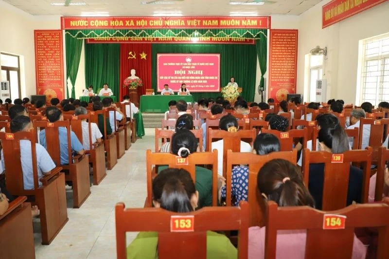 Cử tri 3 xã kiến nghị đầu tư nâng cấp hạ tầng giao thông