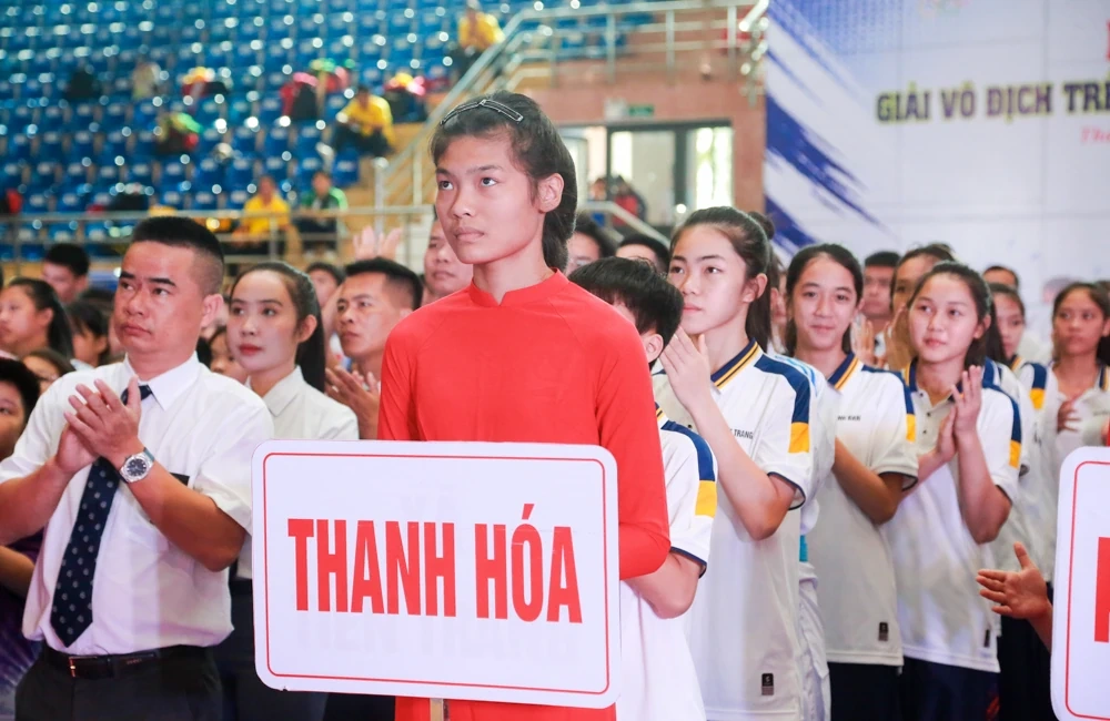 Giải vô địch trẻ Karate quốc gia khai mạc tại Thanh Hóa