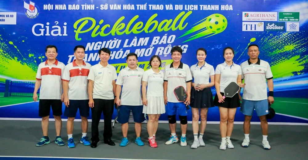 Hơn 100 VĐV tranh tài tại Giải Pickleball chào mừng kỷ niệm 101 năm Ngày Báo chí Cách mạng Việt Nam