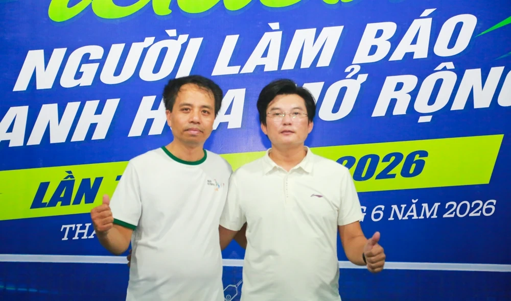 Hơn 100 VĐV tranh tài tại Giải Pickleball chào mừng kỷ niệm 101 năm Ngày Báo chí Cách mạng Việt Nam
