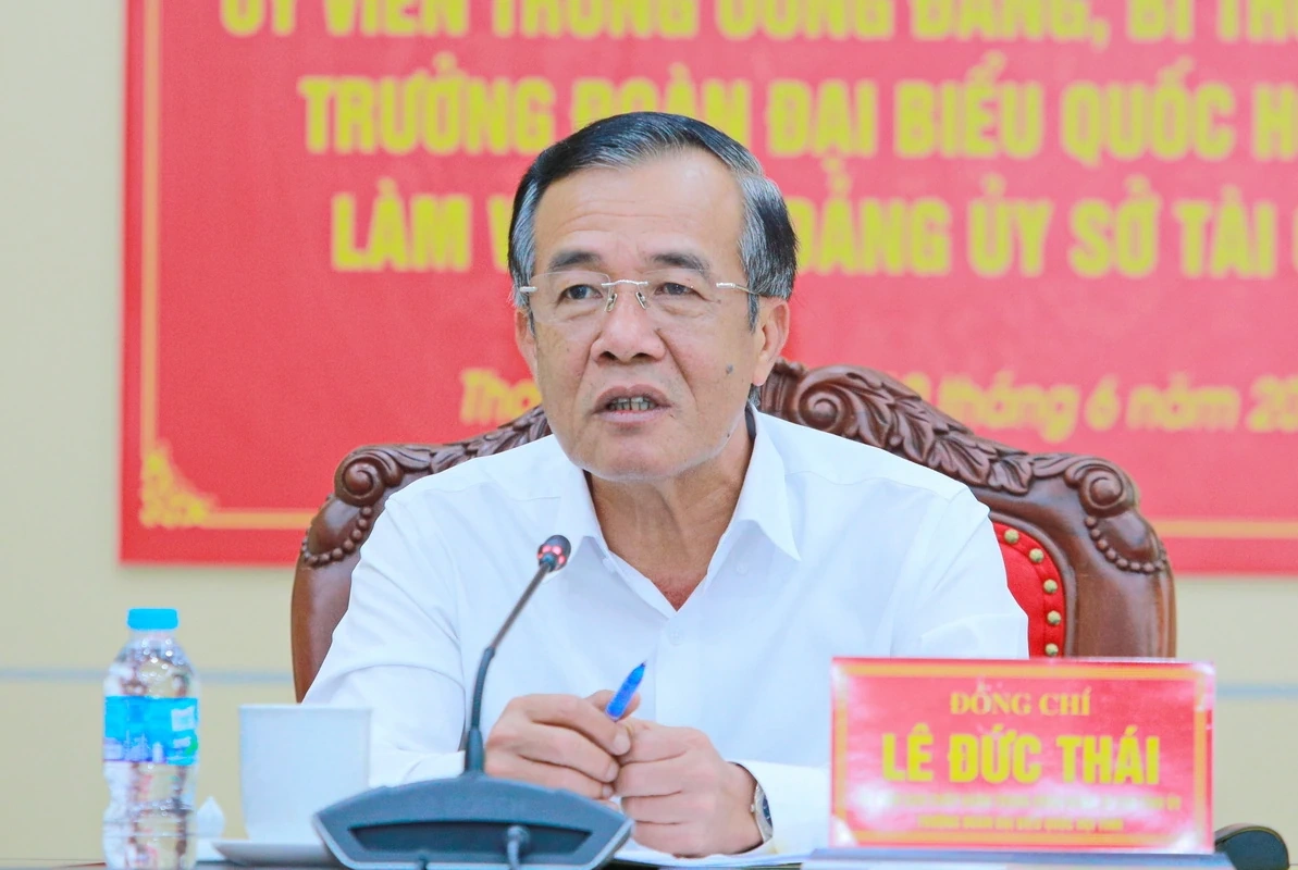 Bí thư Tỉnh ủy Lê Đức Thái: Sở Tài chính phải góp phần khơi thông nguồn lực, tạo động lực tăng trưởng mới