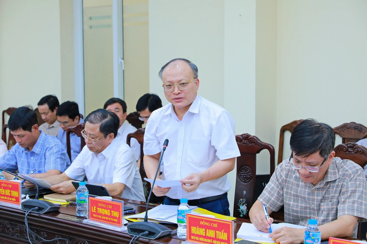 Bí thư Tỉnh ủy Lê Đức Thái: Sở Tài chính phải góp phần khơi thông nguồn lực, tạo động lực tăng trưởng mới