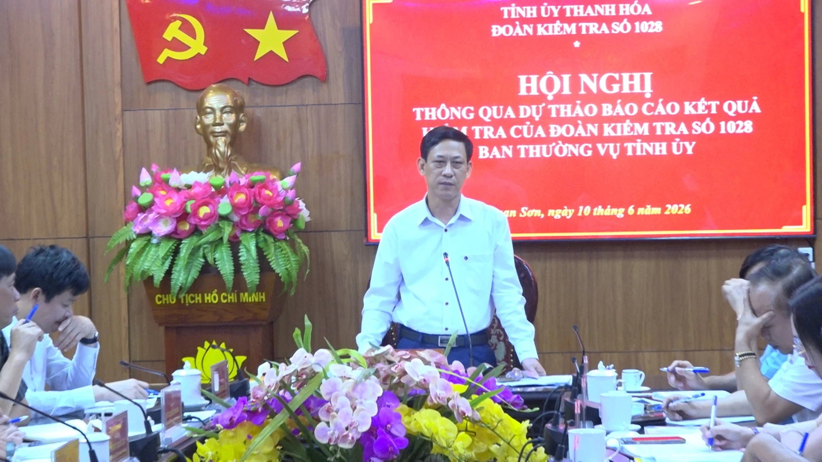 Đoàn kiểm tra số 1028 thông qua Dự thảo báo cáo kết quả kiểm tra tại 8 xã miền núi