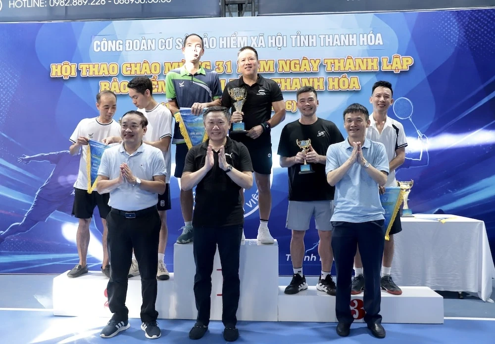 Sôi nổi hội thao chào mừng 31 năm thành lập BHXH tỉnh Thanh Hóa
