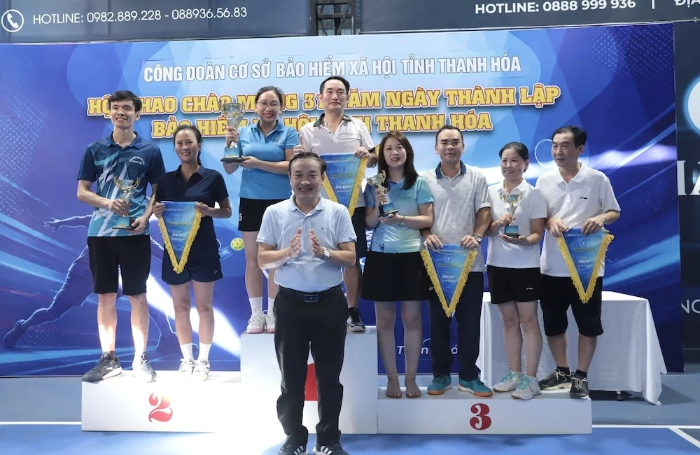 Sôi nổi hội thao chào mừng 31 năm thành lập BHXH tỉnh Thanh Hóa