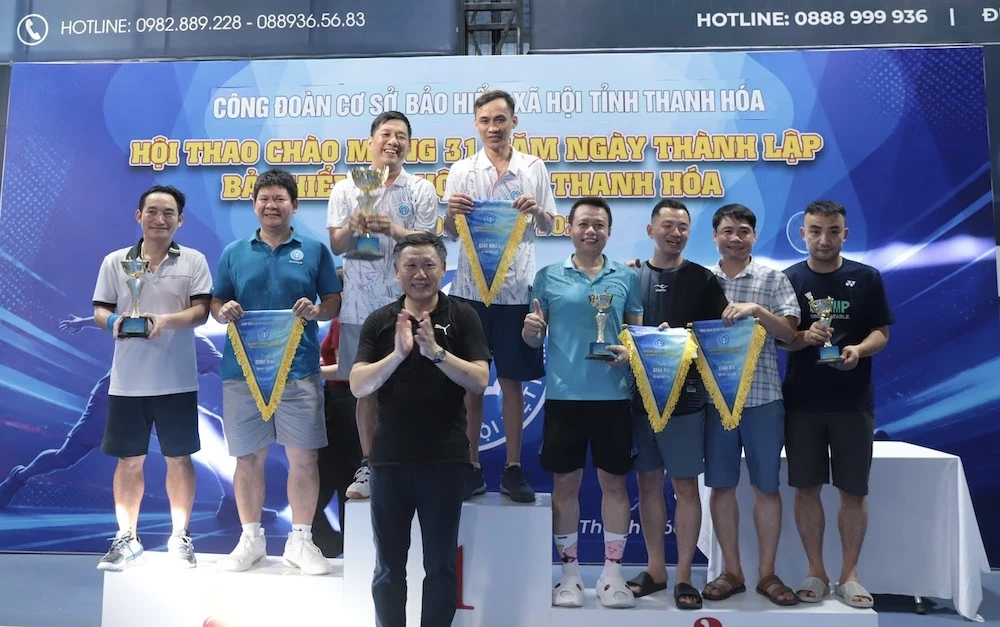 Sôi nổi hội thao chào mừng 31 năm thành lập BHXH tỉnh Thanh Hóa