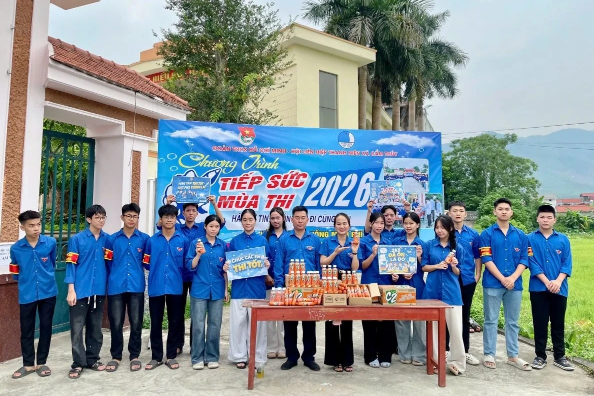 2.300 tình nguyện viên tiếp sức Kỳ thi tốt nghiệp THPT năm 2026