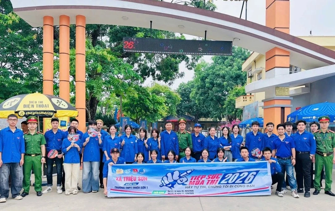 2.300 tình nguyện viên tiếp sức Kỳ thi tốt nghiệp THPT năm 2026