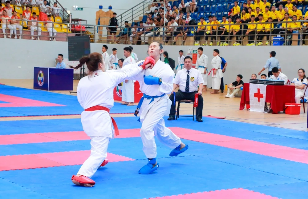 Thanh Hóa xếp thứ 4 toàn đoàn tại Giải vô địch trẻ Karate quốc gia
