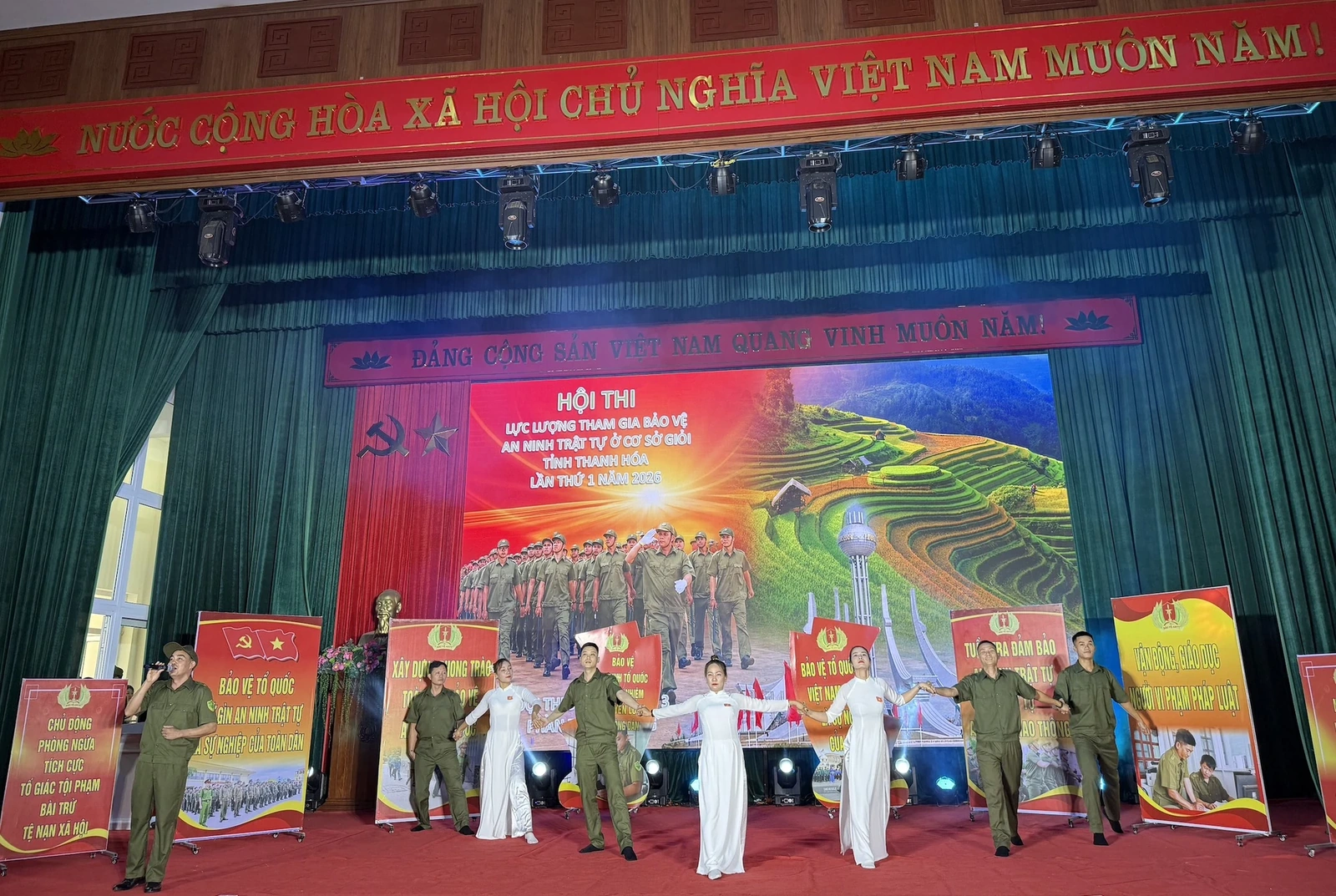 Hội thi Lực lượng tham gia bảo vệ ANTT ở cơ sở giỏi khu vực III