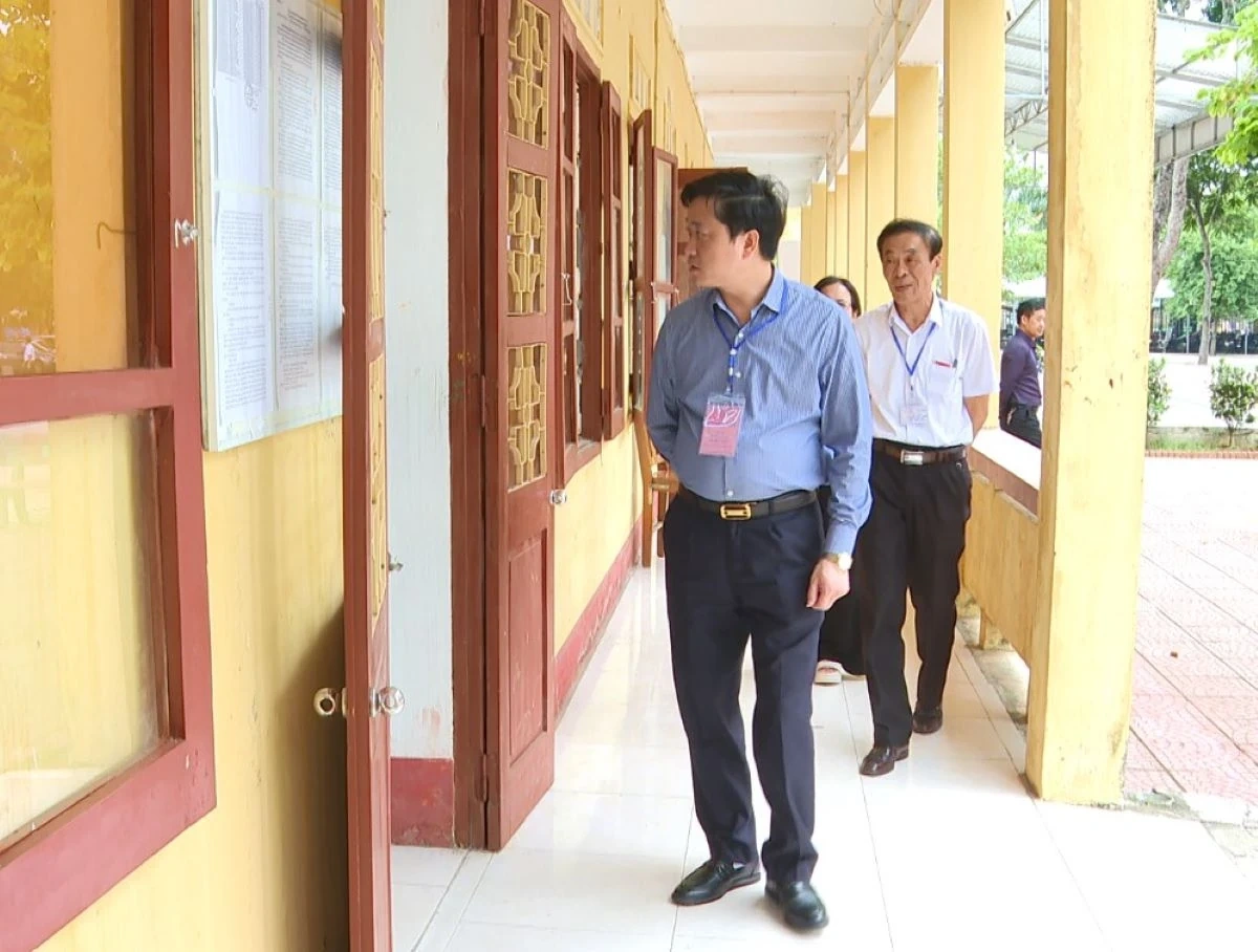 Hoàn thành buổi thi môn Toán tốt nghiệp THPT: 99,06% thí sinh dự thi