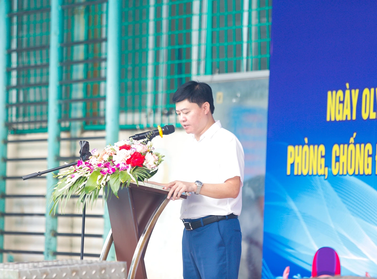Khai mạc Hè, Ngày Olympic trẻ em và phát động toàn dân tập luyện môn bơi