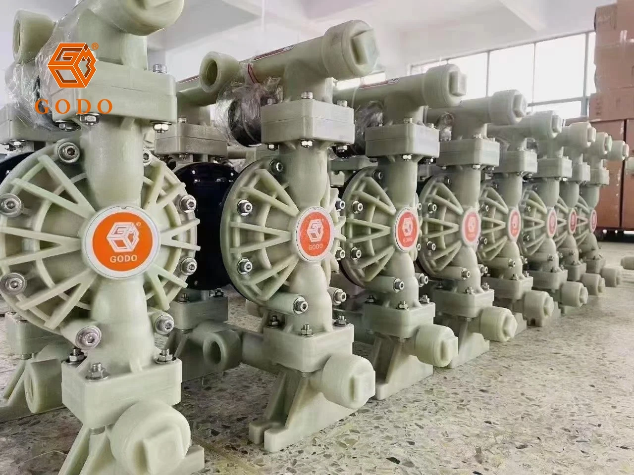 Bơm màng GODO - Thương hiệu bơm màng khí nén uy tín, chất lượng