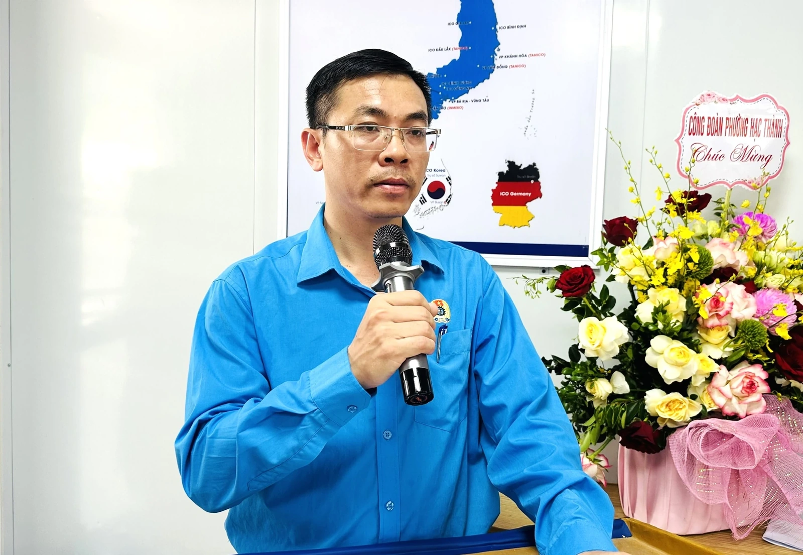 Thành lập Công đoàn cơ sở Công ty CP nhân lực Hucenco