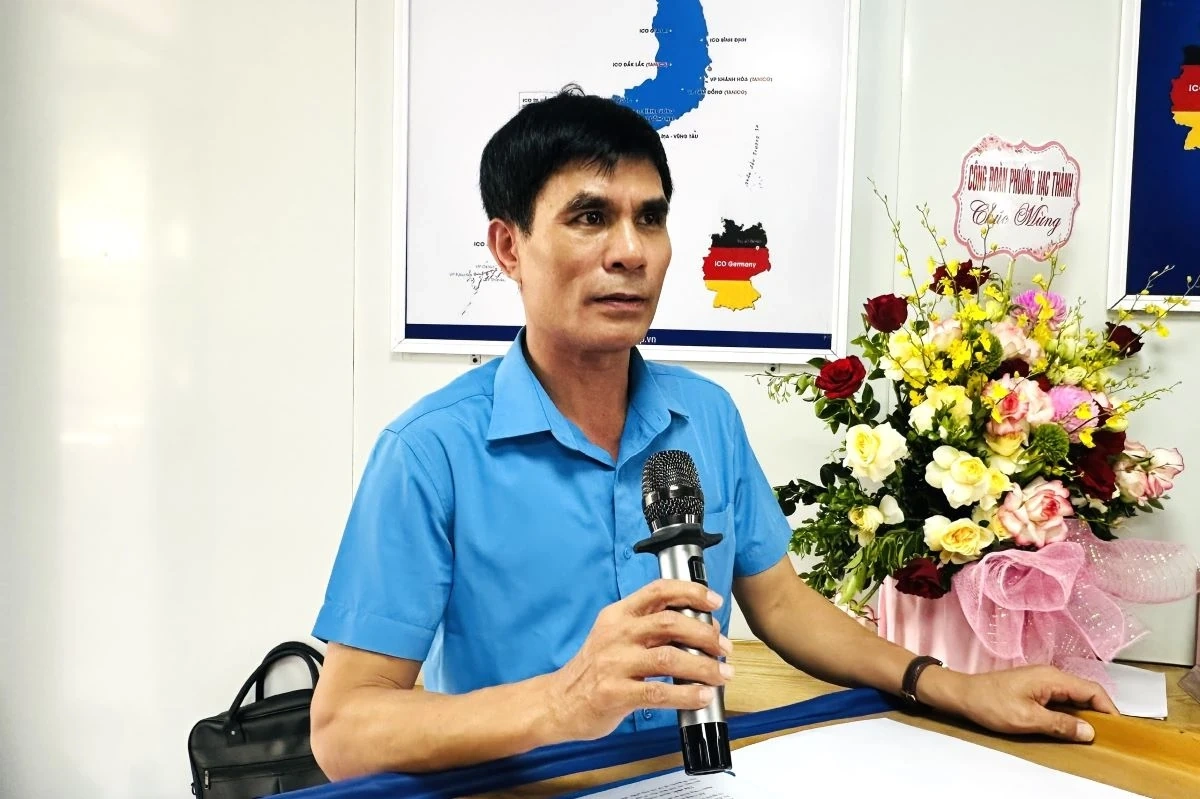 Thành lập Công đoàn cơ sở Công ty CP nhân lực Hucenco