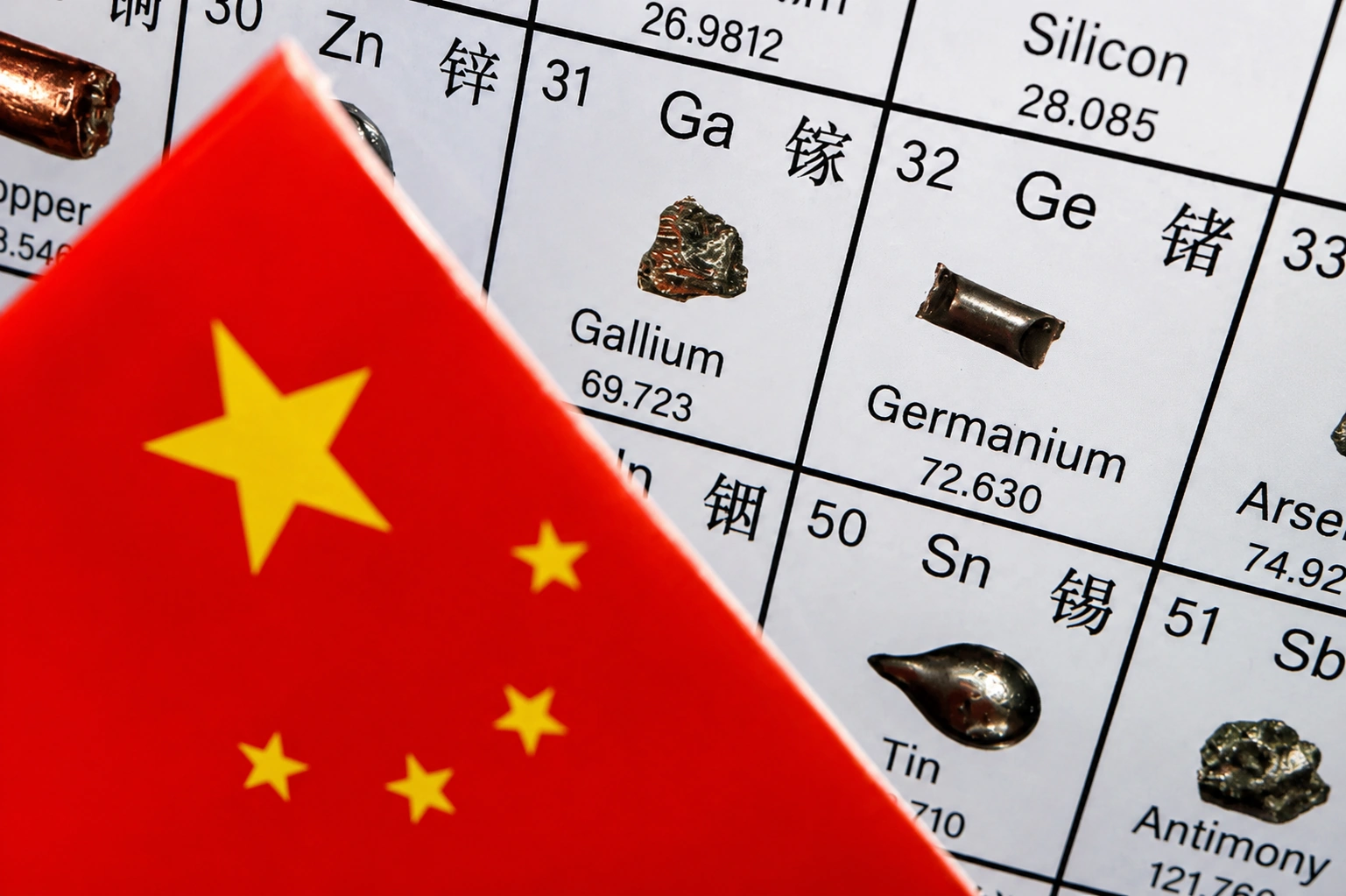 Trung Quốc khôi phục xuất khẩu gallium sang Nhật Bản