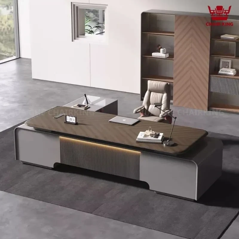 Chairking chia sẻ cách bố trí bàn làm việc của giám đốc đẹp, sang trọng
