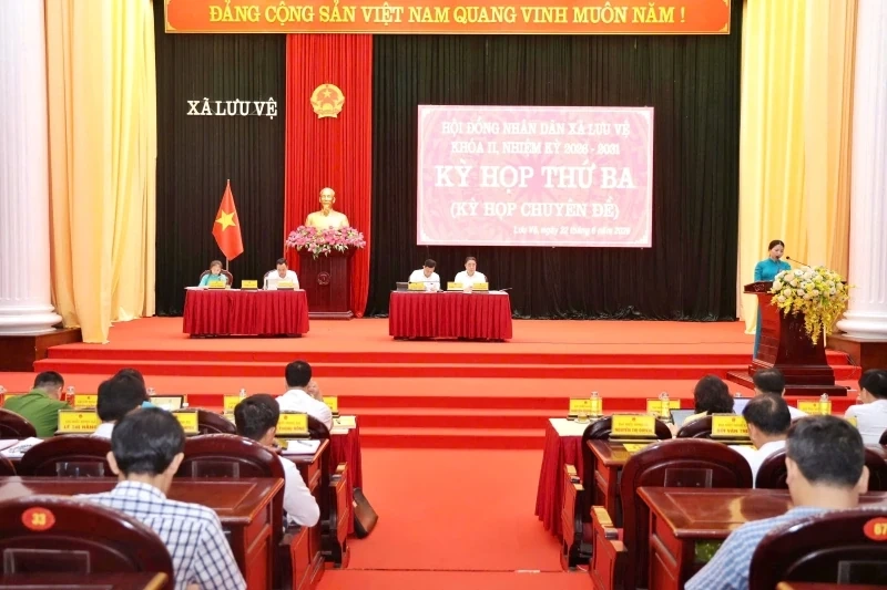 Sau sắp xếp, xã Lưu Vệ còn 16 thôn 