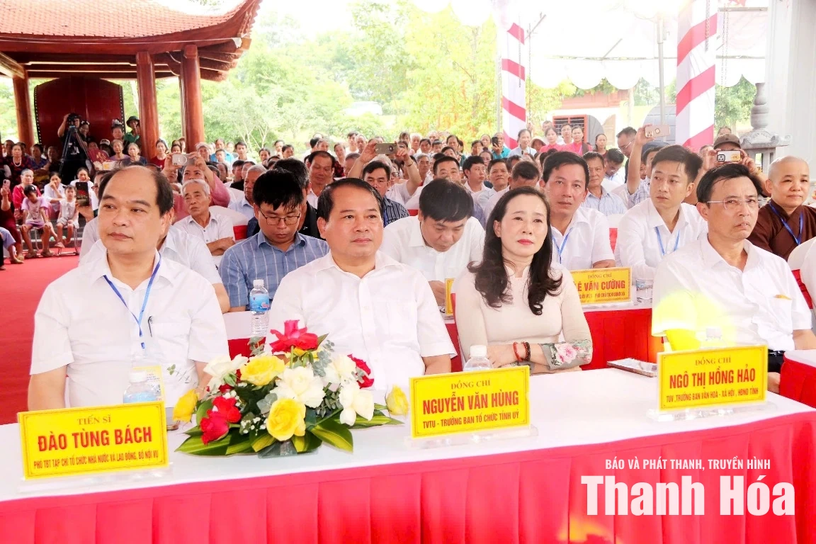 Kỷ niệm 1011 năm ngày mất của Thái sư Á vương Đào Cam Mộc