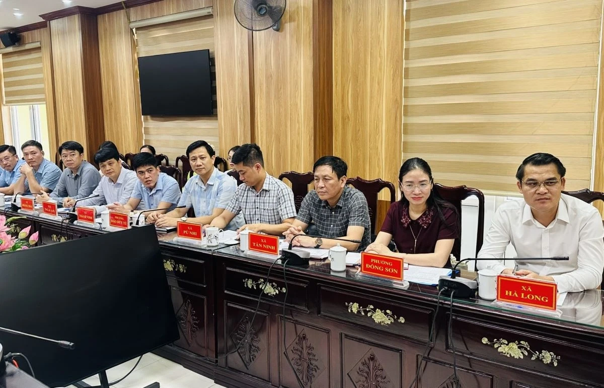 Thông qua dự thảo báo cáo kết quả giám sát đối với ban thường vụ đảng ủy 9 xã, phường